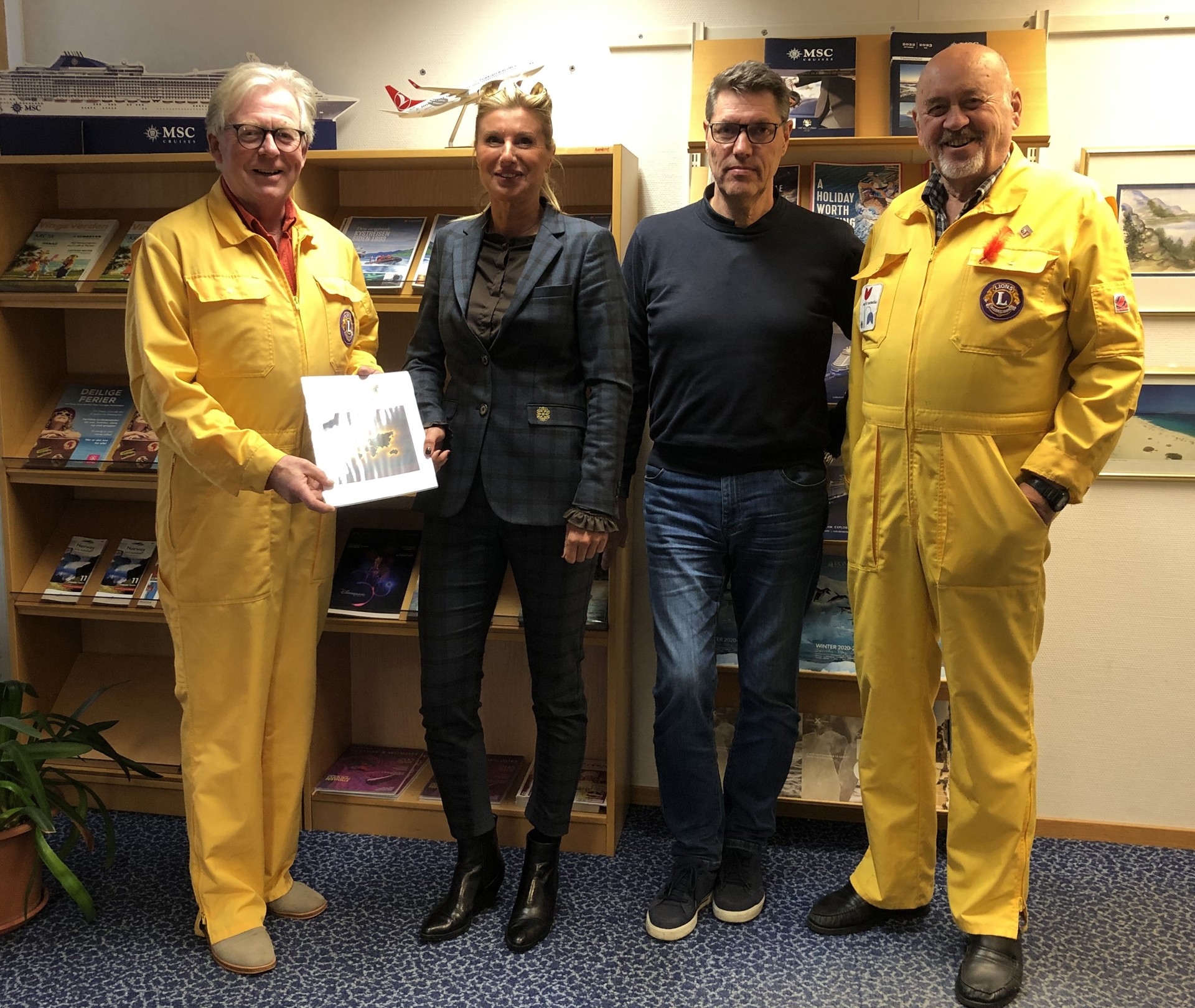 Lions Club Hønefoss reiselotteri 2022 